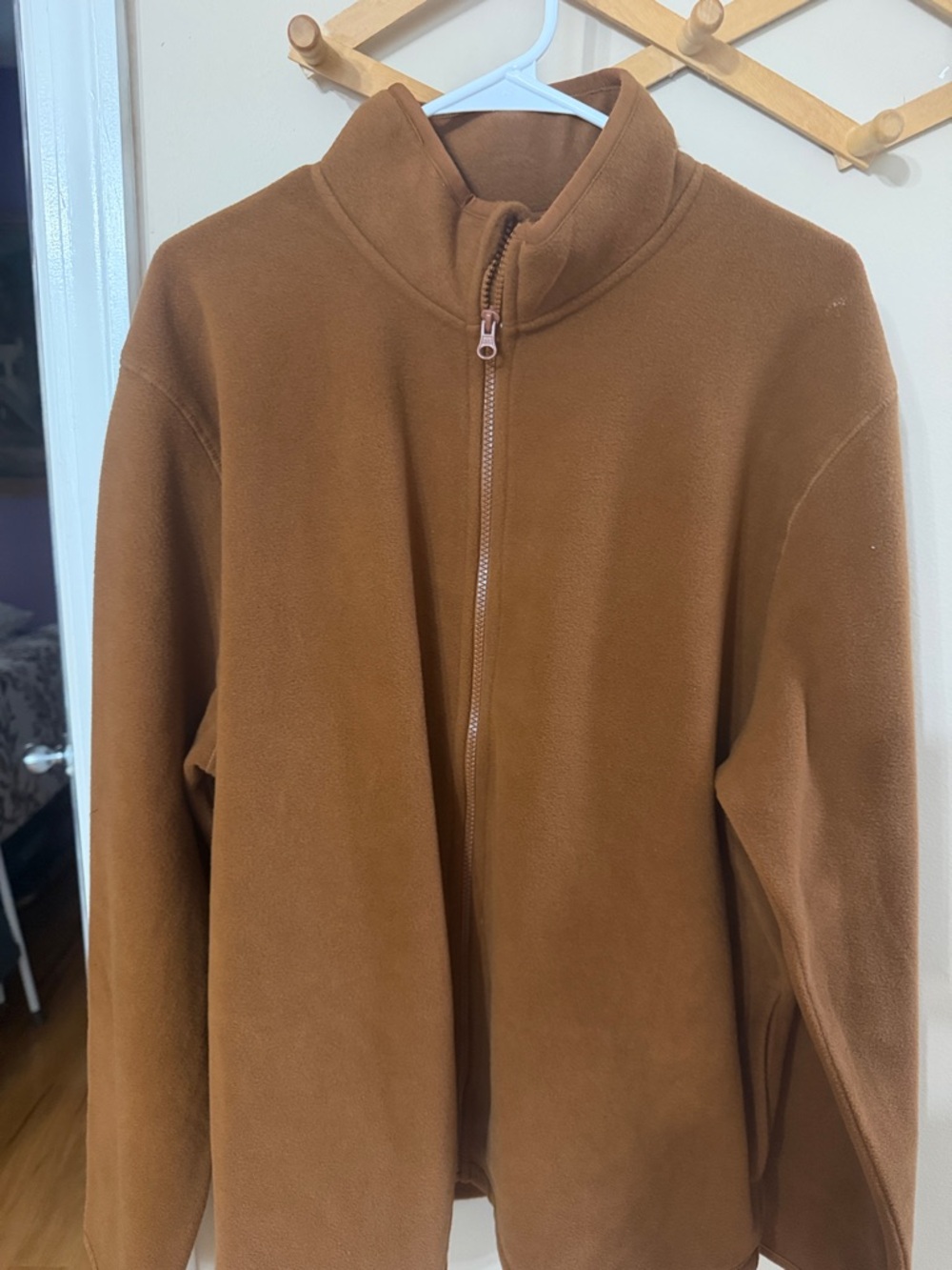 Bravado Brown Lightweight Full-Zip Shirt Jacket